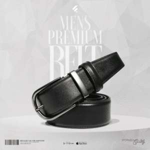 Men's Premium Leather Belt - Executive