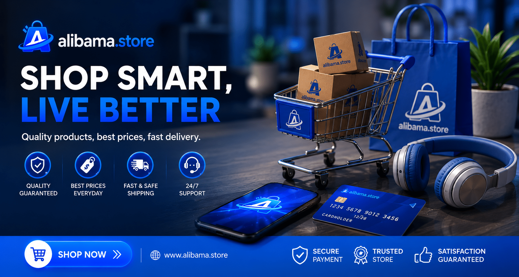 Alibama Store — Shop Smart, Pay Easy